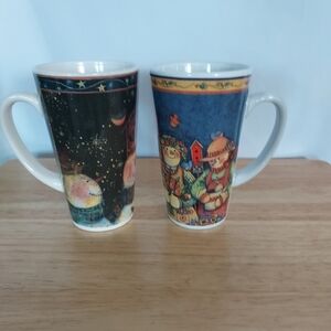 Set Of Holiday Mugs